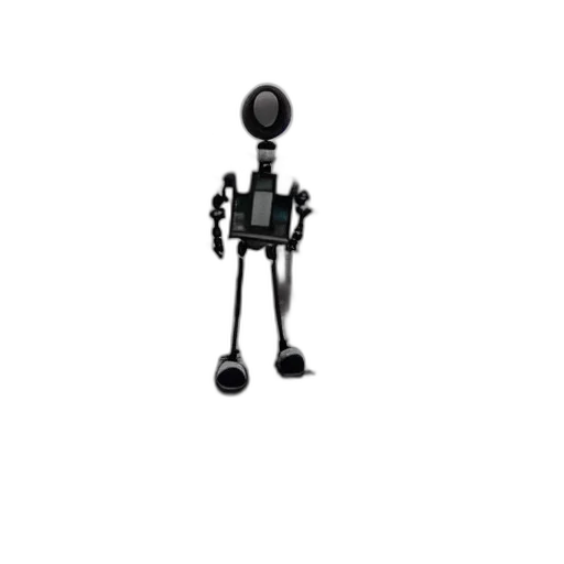 robot, staff, creature, animal transparent PNG cut-out