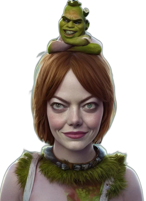 face, creature, staff, mask transparent PNG cut-out