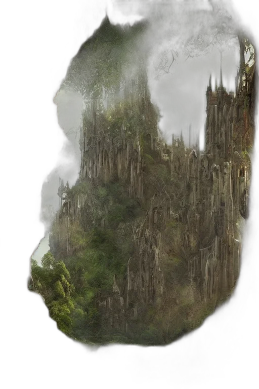crown, face, mask, tree transparent PNG cut-out