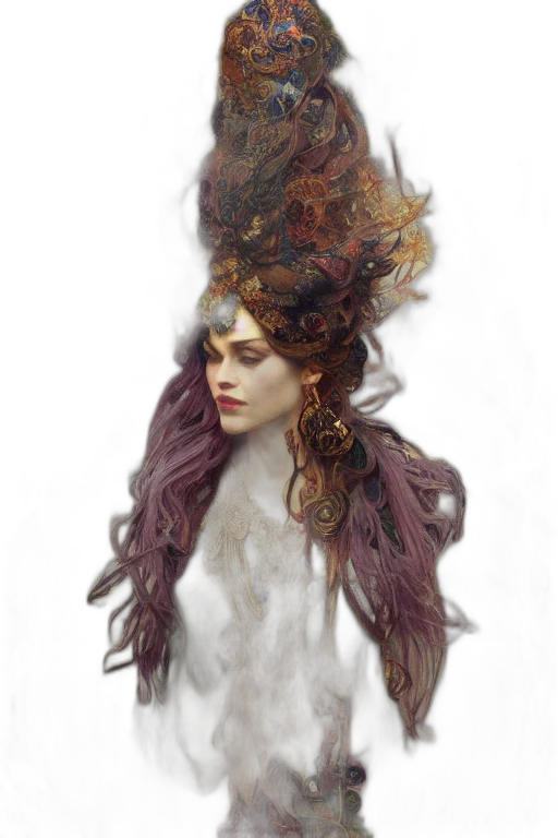 hat, crown, hair, mask transparent PNG cut-out