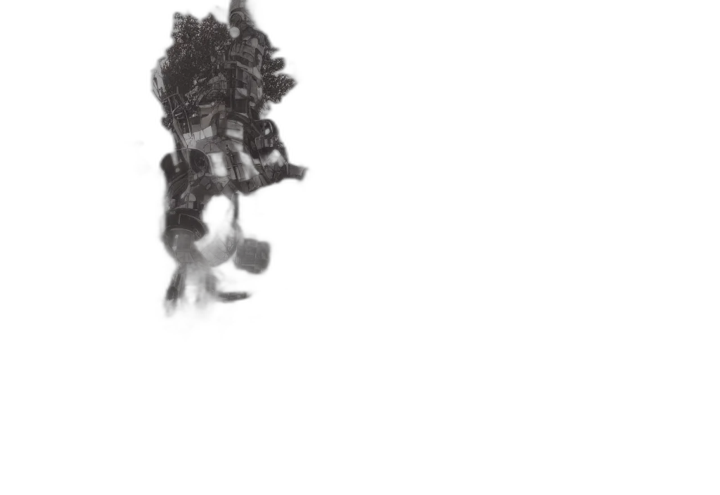 robot, creature, mask, dragon transparent PNG cut-out