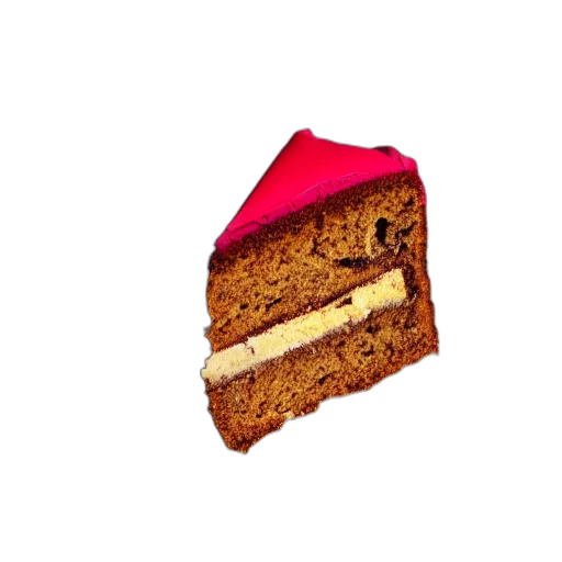food, crown, hat, staff, 3d render, photorealistic, pixel art, red transparent PNG cut-out
