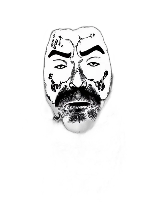 mask, face, jewelry, crown, cartoon, comic book art, photorealistic, concept art transparent PNG cut-out