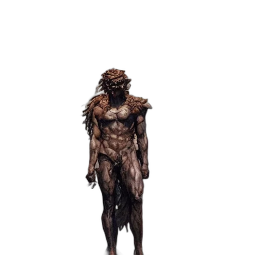 creature, staff, animal, mask transparent PNG cut-out