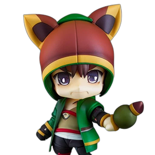 staff, hat, 3d render, concept art transparent PNG cut-out