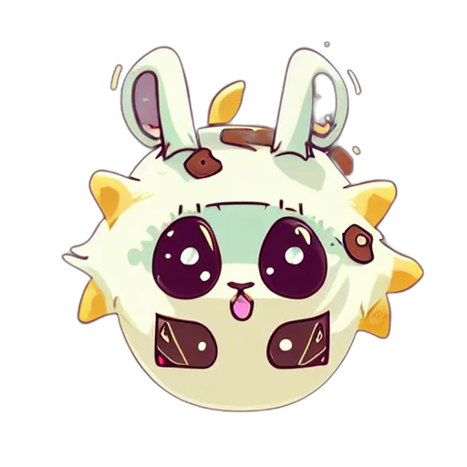 mask, creature, staff, animal transparent PNG cut-out