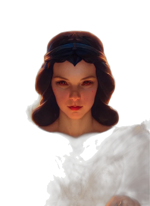 crown, face, jewelry, fantasy art transparent PNG cut-out