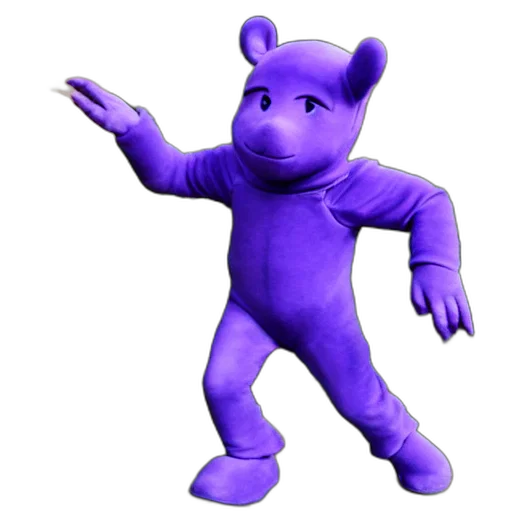 animal, creature, robot, staff, 3d render, concept art, vaporwave, tinky transparent PNG cut-out