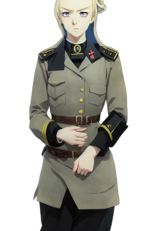 staff, jacket, hat, dress transparent PNG cut-out