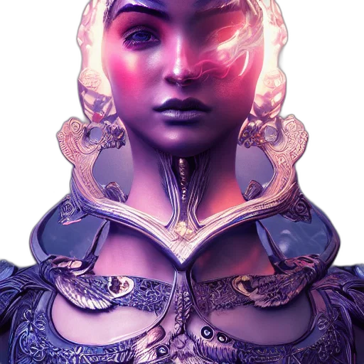 face, mask, crown, robot transparent PNG cut-out