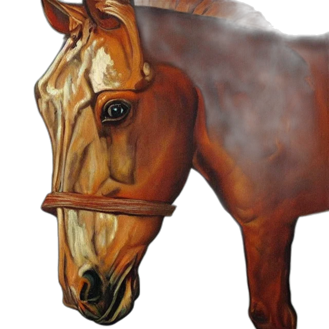 mask, animal, face, staff, photorealistic, oil painting, concept art, watercolor transparent PNG cut-out