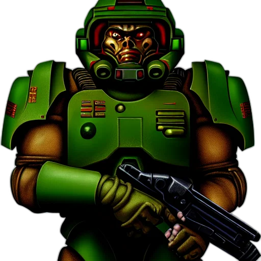 robot, weapon, concept art, pixel art transparent PNG cut-out