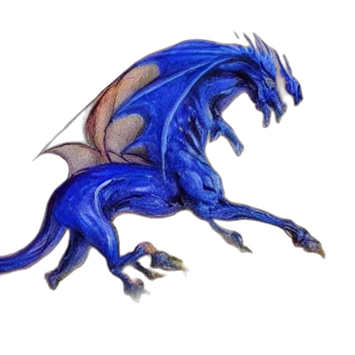 dragon, creature, staff, animal, fantasy art, concept art, watercolor, pixel art transparent PNG cut-out