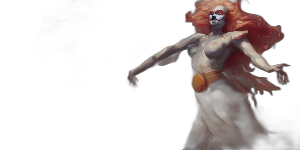 creature, mask, concept art, fantasy art transparent PNG cut-out