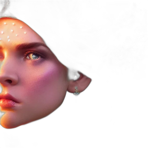 face, hat, jewelry, crown transparent PNG cut-out