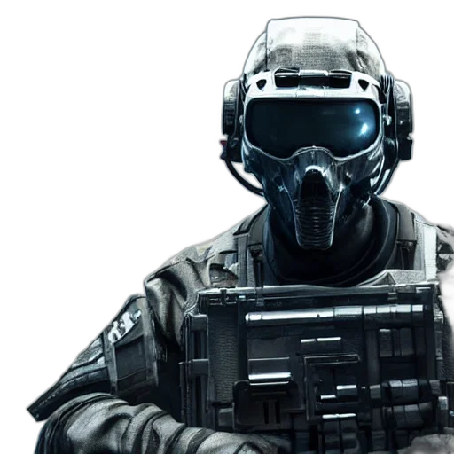 mask, face, robot, weapon transparent PNG cut-out