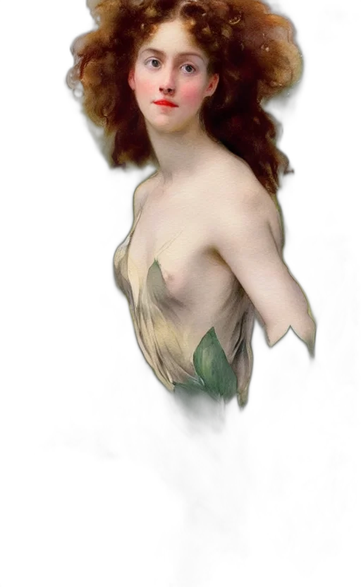 dress, creature, jewelry, face transparent PNG cut-out