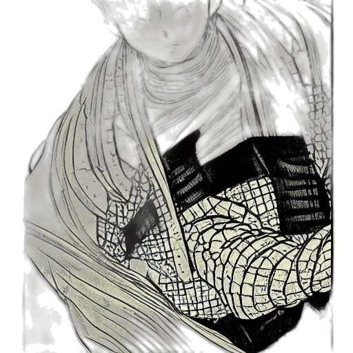 mask, dragon, dress, hair transparent PNG cut-out