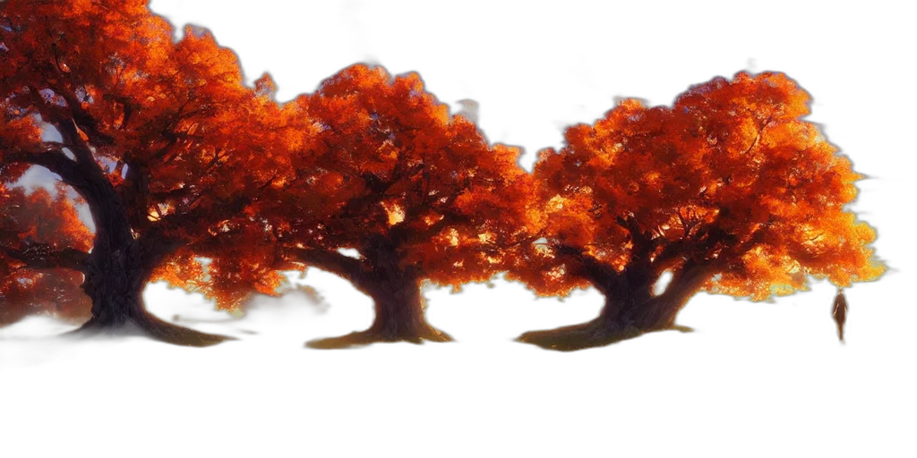 tree, crown, hair, dragon, 3d render, photorealistic, concept art, watercolor transparent PNG cut-out