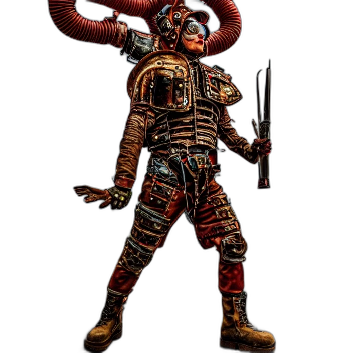 staff, creature, robot, weapon transparent PNG cut-out