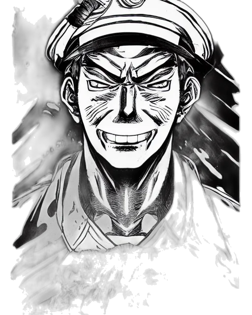 face, hat, mask, staff, comic book art, pencil sketch, cartoon, concept art transparent PNG cut-out