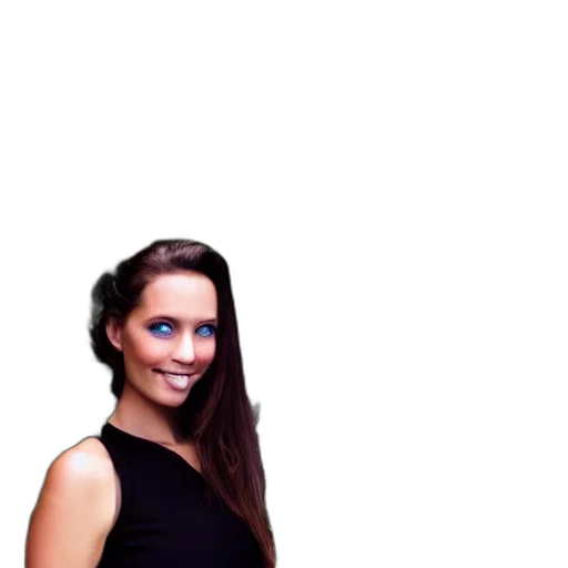 staff, face, dress, hair transparent PNG cut-out