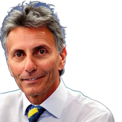 staff, face, mauricio, macri transparent PNG cut-out