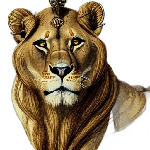 crown, jewelry, animal, staff transparent PNG cut-out