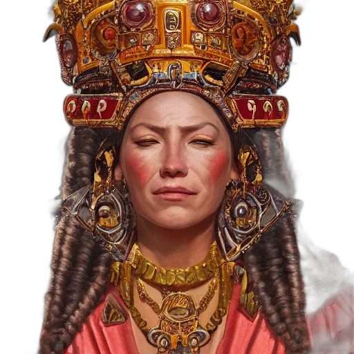 crown, face, jewelry, staff transparent PNG cut-out