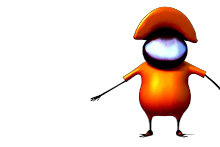 staff, weapon, creature, robot, 3d render, concept art, pixel art, cartoon transparent PNG cut-out