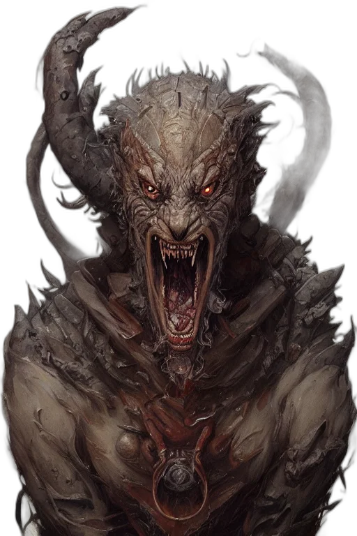 dragon, creature, face, mask transparent PNG cut-out