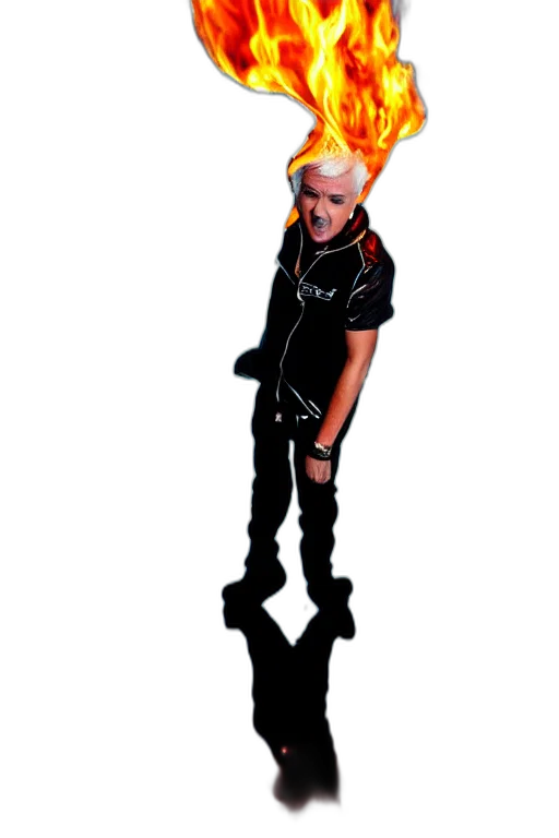 staff, mask, jacket, hat transparent PNG cut-out