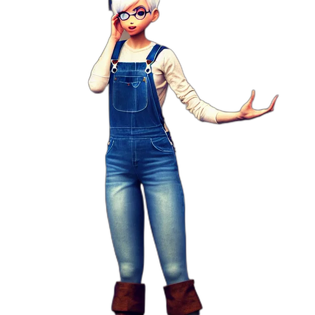 staff, 3d render, concept art, cartoon, fantasy art, full, body, pose transparent PNG cut-out