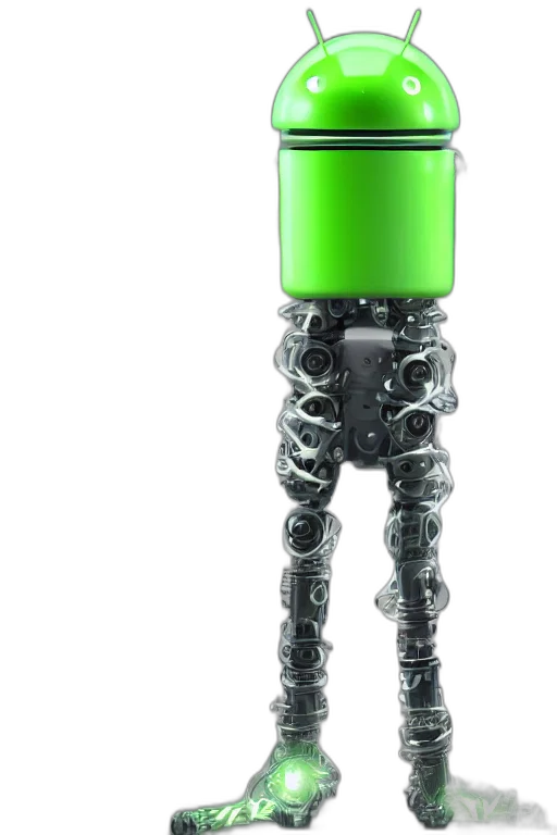 robot, bottle, staff, weapon transparent PNG cut-out