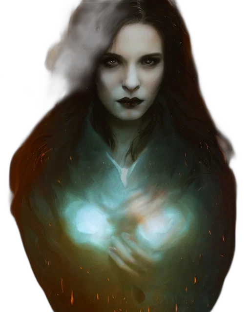 fantasy art, concept art, comic book art, photorealistic transparent PNG cut-out