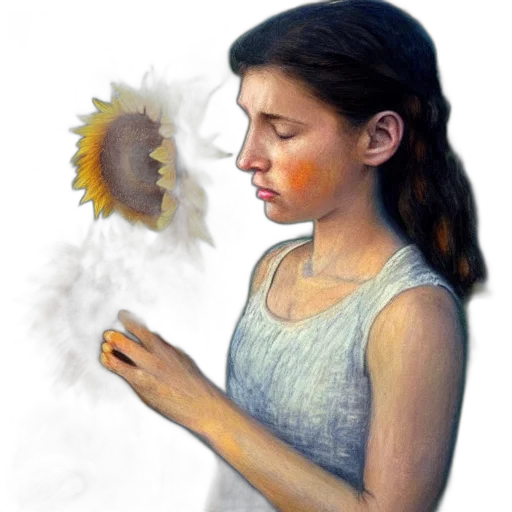 face, mask, creature, jewelry, photorealistic, concept art, oil painting, watercolor transparent PNG cut-out