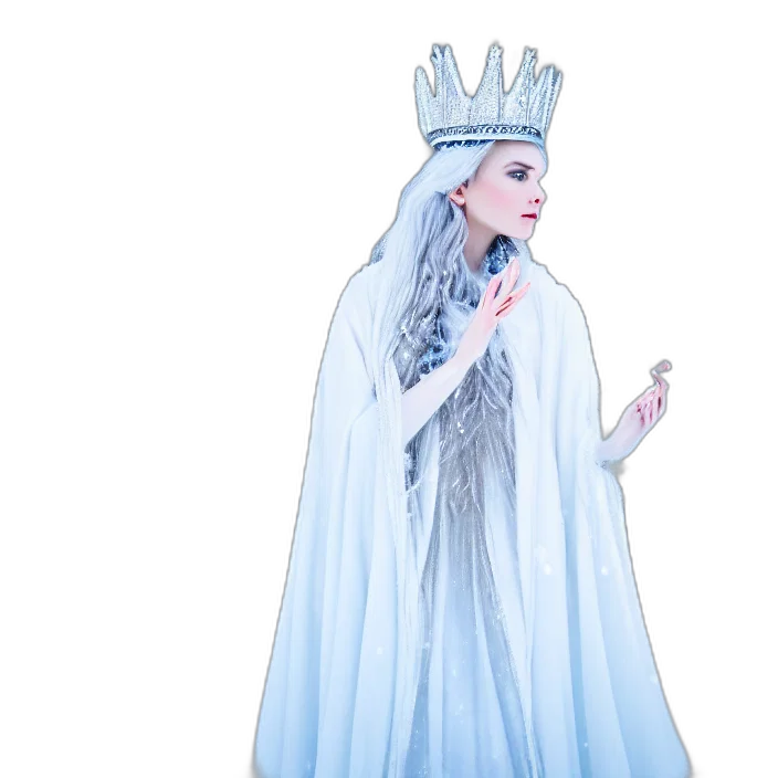 crown, dress, concept art, 3d render transparent PNG cut-out