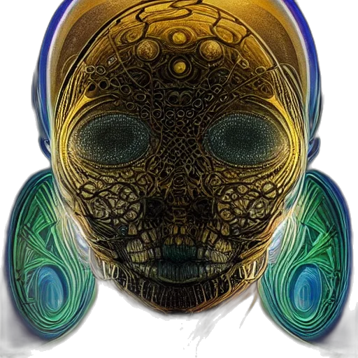 mask, face, jewelry, robot transparent PNG cut-out