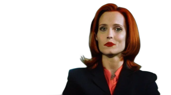 face, robot, jacket, hair, photorealistic, outer space, agent, scully transparent PNG cut-out