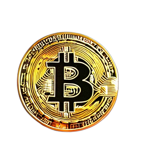businessman, holding, happy, bitcoin transparent PNG cut-out