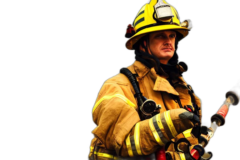 staff, fireman, ultra, realistic transparent PNG cut-out
