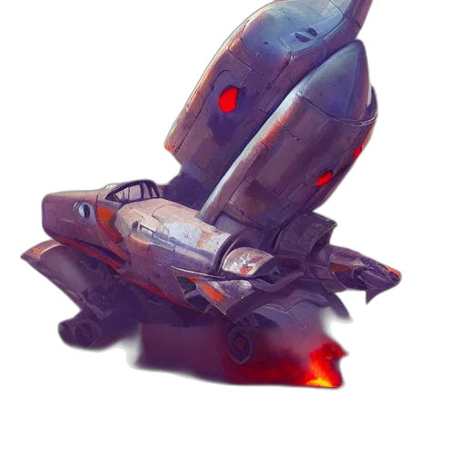robot, weapon, car, creature transparent PNG cut-out