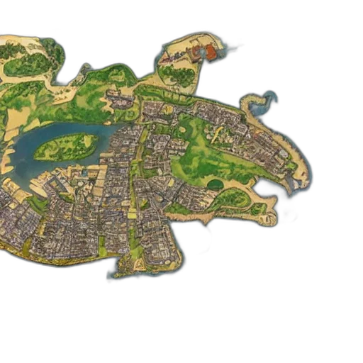 3d render, concept art, highly, detailed transparent PNG cut-out