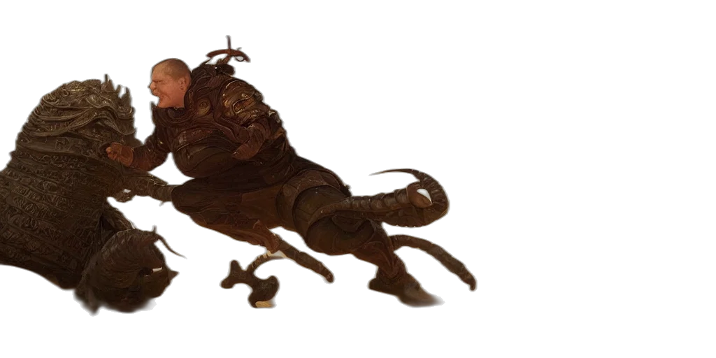 dragon, creature, animal, staff, concept art, fantasy art, 3d render, watercolor transparent PNG cut-out