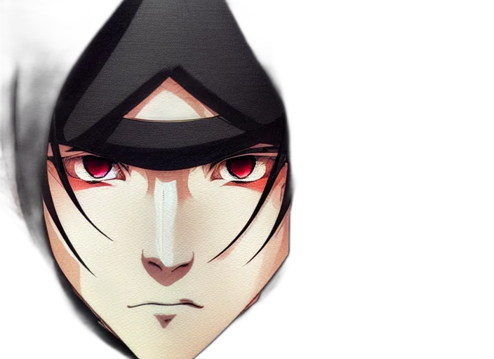 mask, face, hat, crown, anime, cartoon, 3d render, concept art transparent PNG cut-out