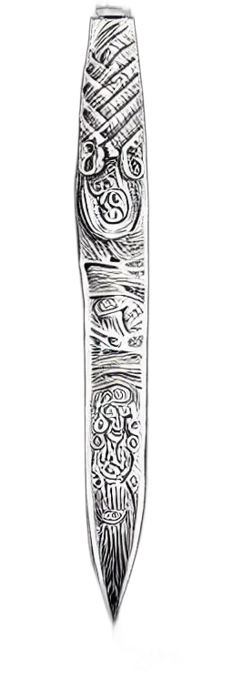 sword, jewelry, staff, hair, pencil sketch, cartoon, concept art, outer space transparent PNG cut-out