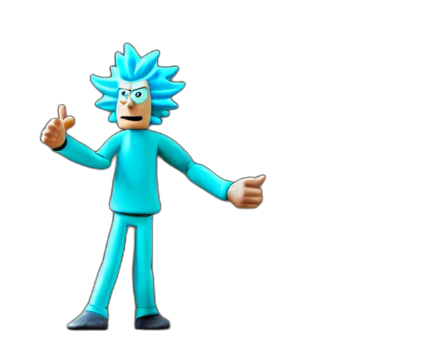 staff, jacket, creature, robot transparent PNG cut-out