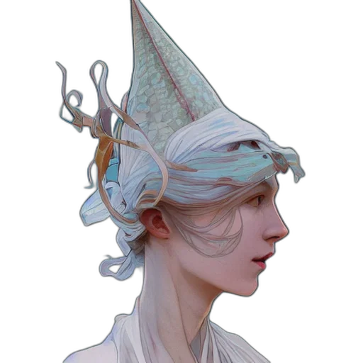hat, crown, mask, staff transparent PNG cut-out