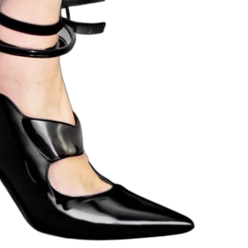 shoes, photorealistic, 3d render, concept art, imperial, stiletto, shoe, inspired transparent PNG cut-out
