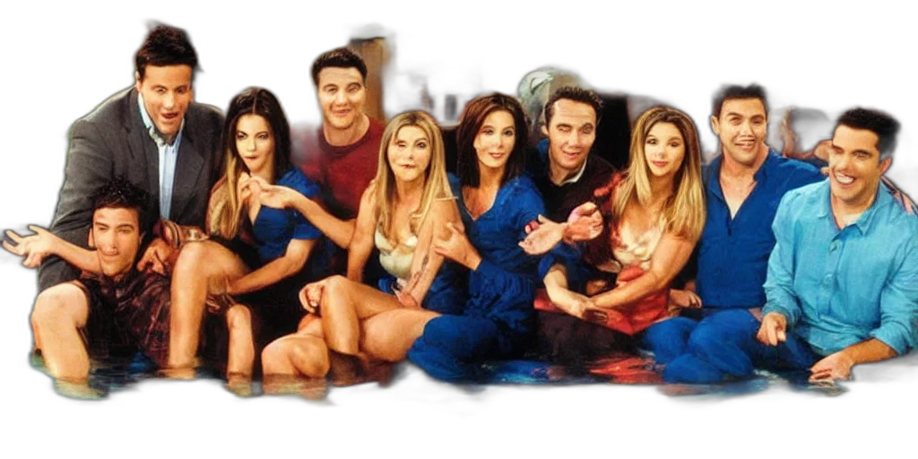 fire, outer space, friends, episode transparent PNG cut-out